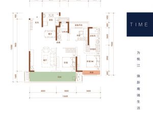 益阳-桃江县中梁拾光学府为您提供A1户型鉴赏