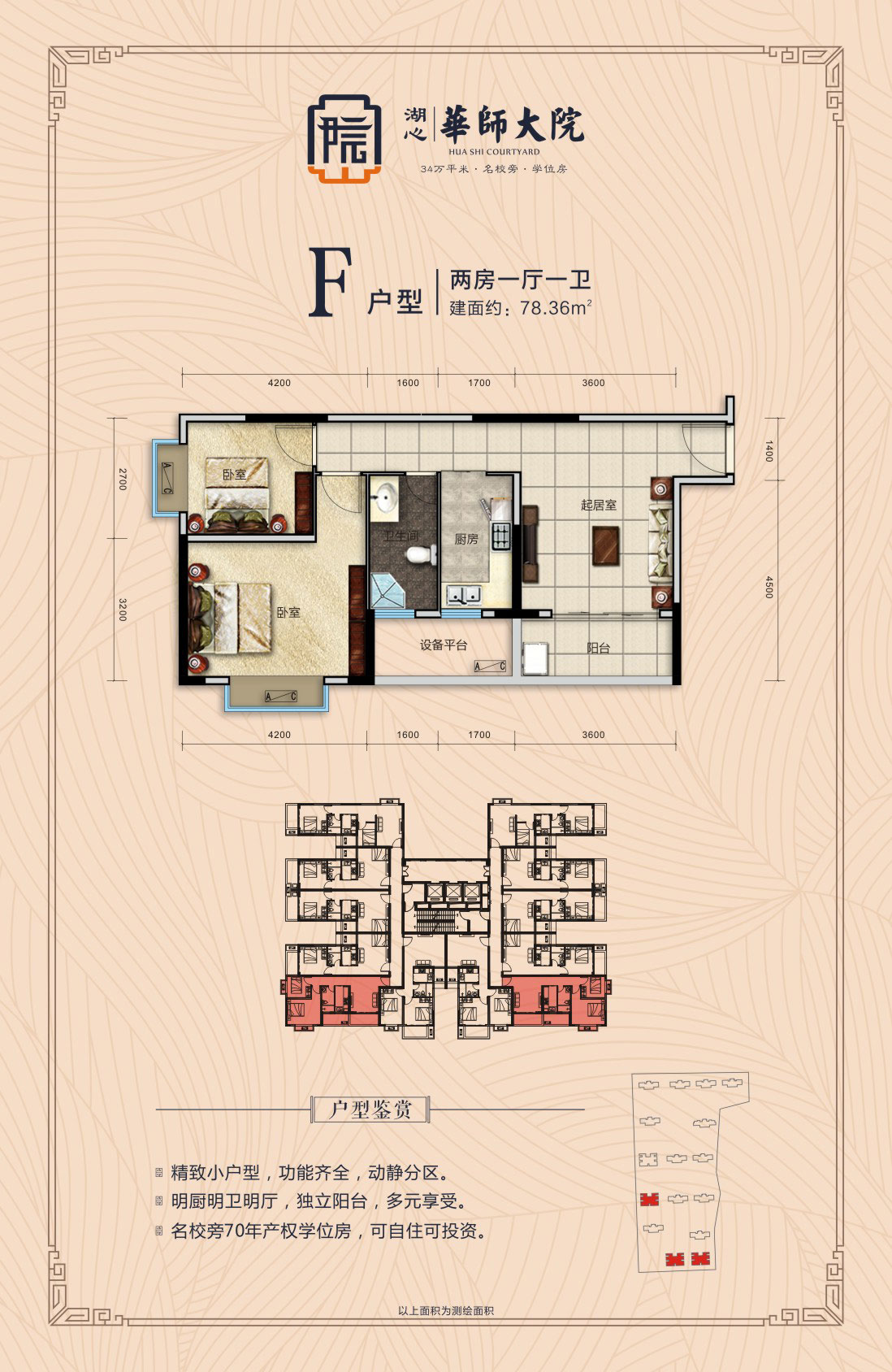 益阳-南县华师大院为您提供该项目F户型图片鉴赏