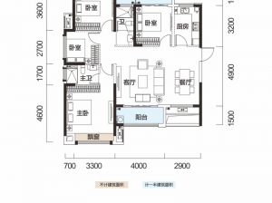 益阳-赫山区新天地为您提供A户型鉴赏