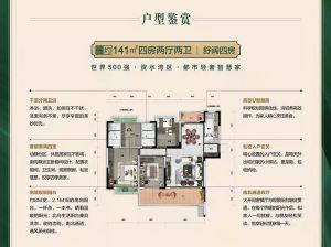 益阳-安化县碧桂园为您提供B户型鉴赏