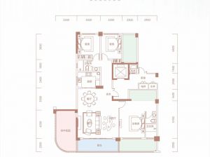 益阳-沅江市辉达温德姆为您提供ONE颂02户型鉴赏