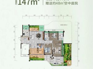 益阳-南县未来城为您提供A户型鉴赏