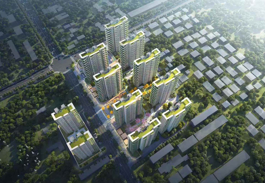 未来城项目位于南县都山路与南洲西路交汇处东南角