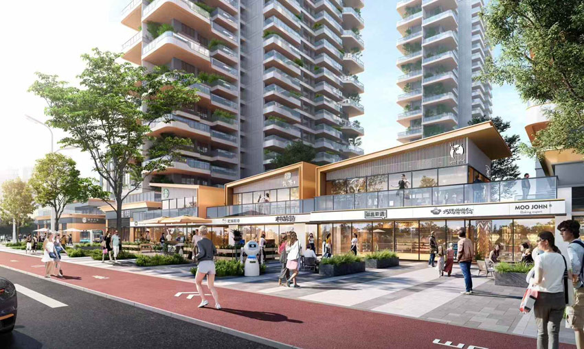 未来城项目位于南县都山路与南洲西路交汇处东南角